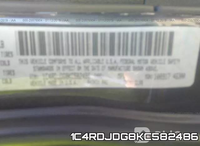 1C4RDJDG8KC582486 фото 10