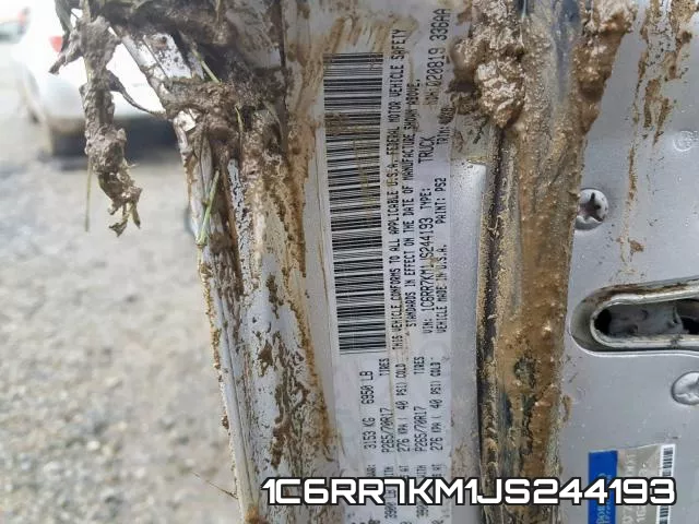 1C6RR7KM1JS244193 фото 2
