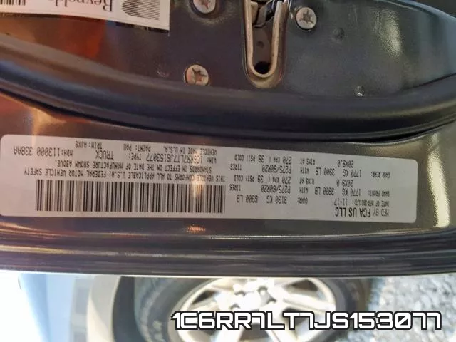 1C6RR7LT7JS153077 фото 2