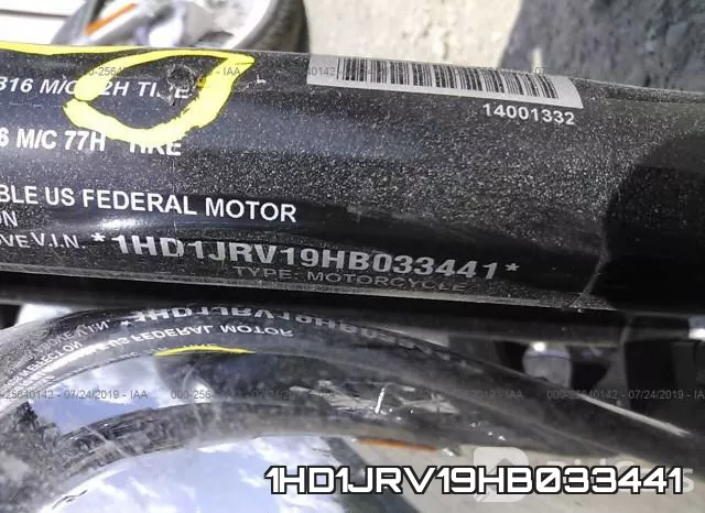 1HD1JRV19HB033441 фото 2