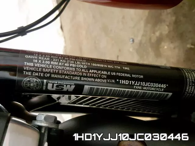 1HD1YJJ10JC030446 фото 2