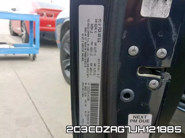 2C3CDZAG7JH121885 фото 2