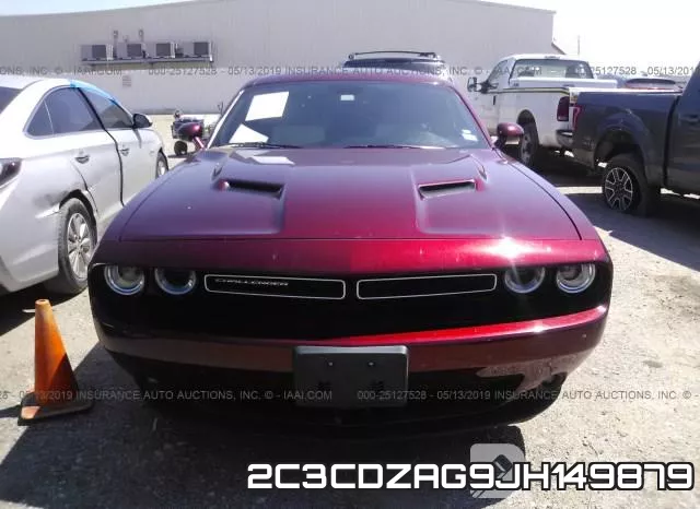 2C3CDZAG9JH149879 фото 7