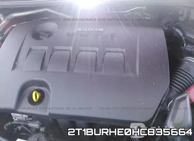 2T1BURHE0HC835664 фото 2