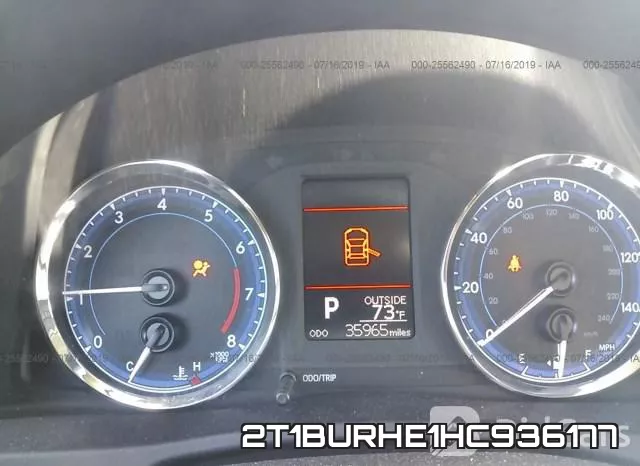2T1BURHE1HC936177 фото 8