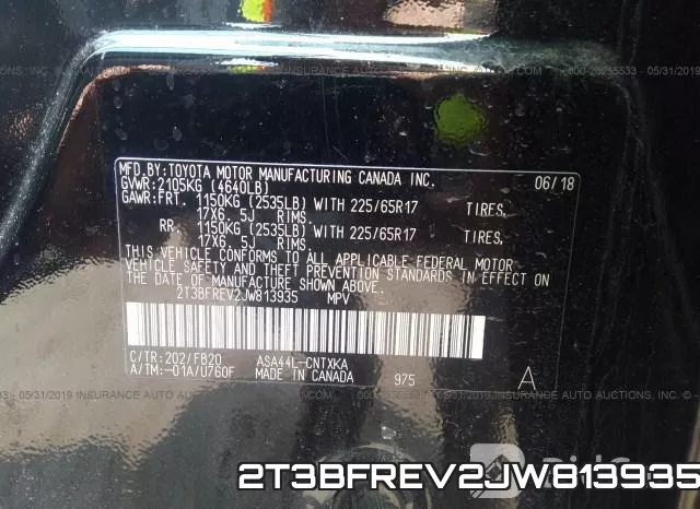 2T3BFREV2JW813935 фото 10