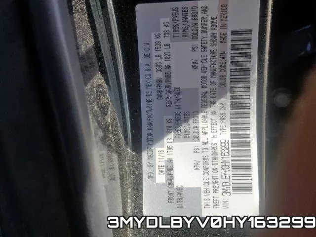 3MYDLBYV0HY163299 фото 2