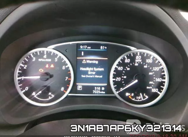 3N1AB7AP6KY321314 фото 8