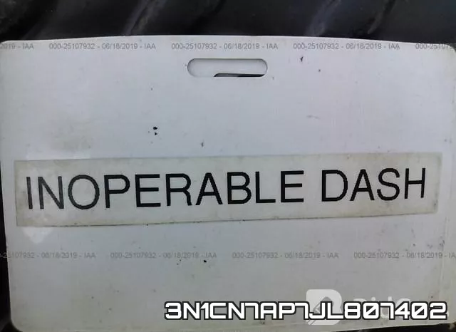 3N1CN7AP7JL807402 фото 8