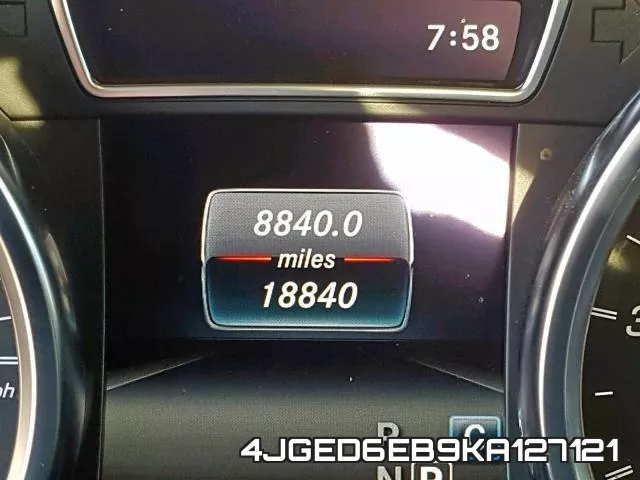 4JGED6EB9KA127121 фото 9