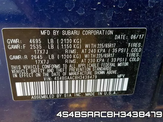 4S4BSAAC8H3438479 фото 2