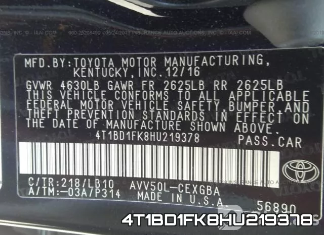 4T1BD1FK8HU219378 фото 10
