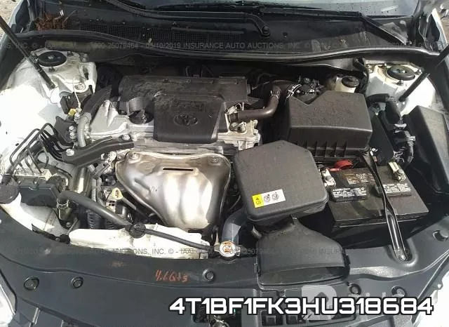 4T1BF1FK3HU318684 фото 2