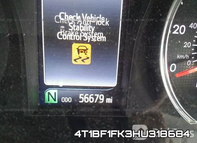 4T1BF1FK3HU318684 фото 8