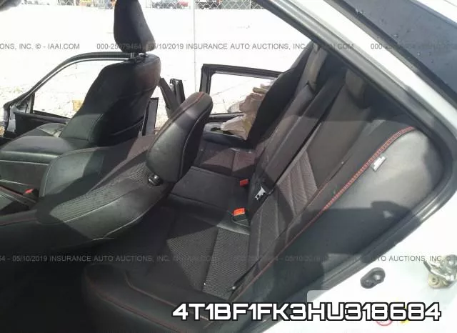 4T1BF1FK3HU318684 фото 9