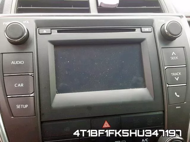4T1BF1FK5HU347197 фото 10