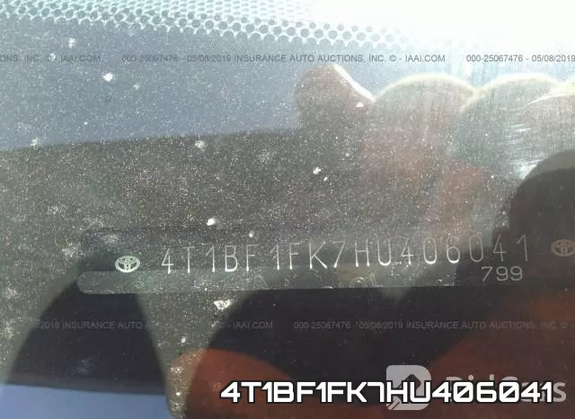 4T1BF1FK7HU406041 фото 10