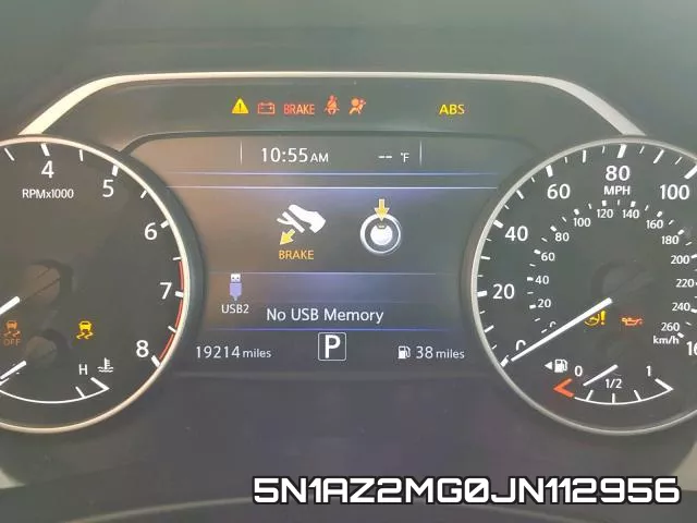 5N1AZ2MG0JN112956 фото 9