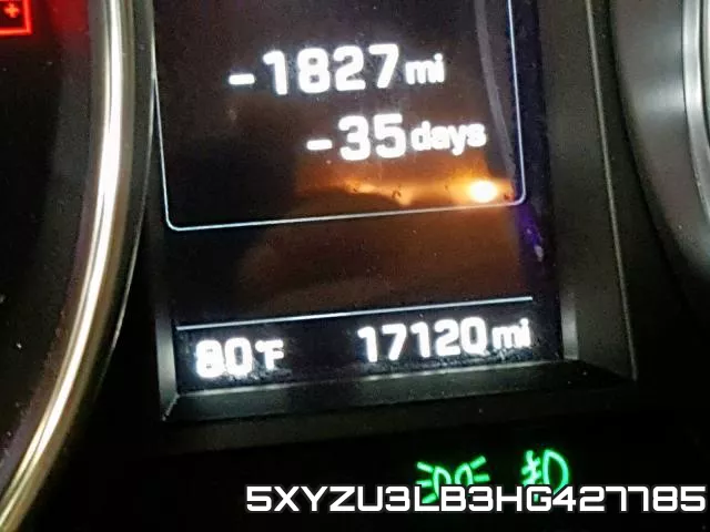5XYZU3LB3HG427785 фото 9
