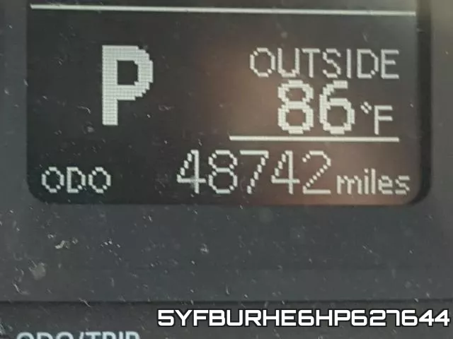 5YFBURHE6HP627644 фото 9
