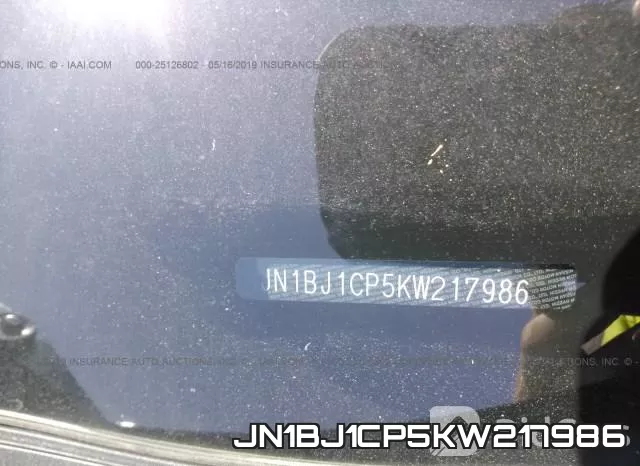 JN1BJ1CP5KW217986 фото 10