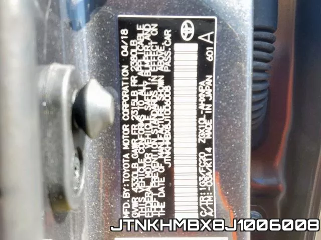 JTNKHMBX8J1006008 фото 2