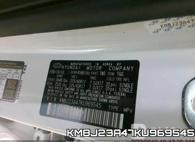 KM8J23A47KU969545 фото 10