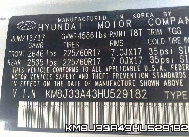 KM8J33A43HU529182 фото 10
