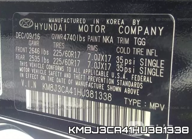 KM8J3CA41HU381338 фото 10