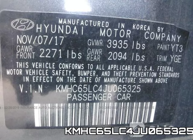 KMHC65LC4JU065325 фото 10