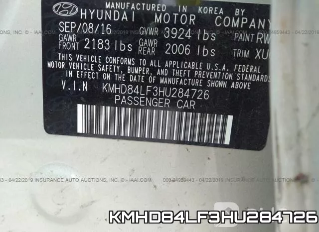 KMHD84LF3HU284726 фото 9