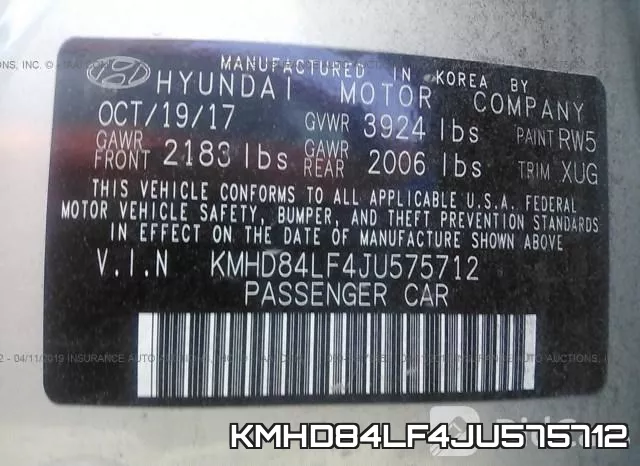 KMHD84LF4JU575712 фото 10