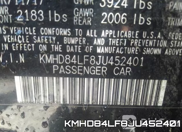 KMHD84LF8JU452401 фото 10