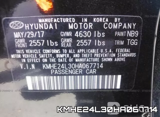 KMHE24L30HA067714 фото 10