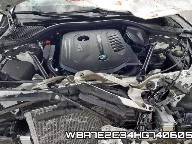 WBA7E2C34HG740605 фото 8