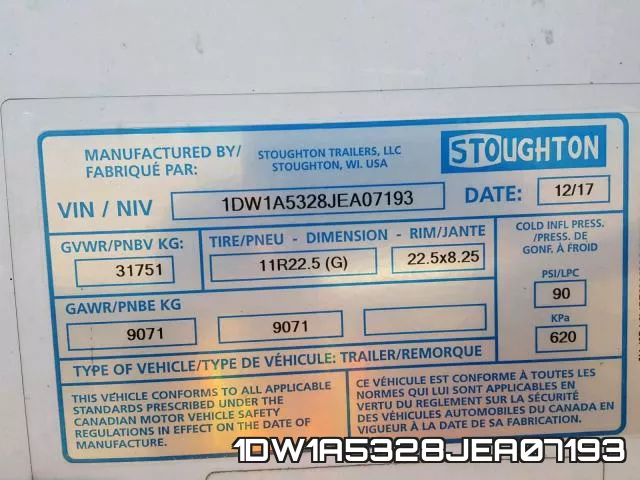 1DW1A5328JEA07193 фото 2
