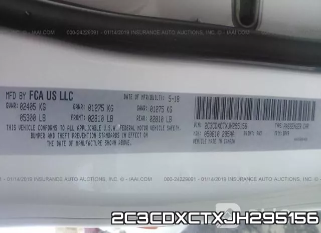 2C3CDXCTXJH295156 фото 10