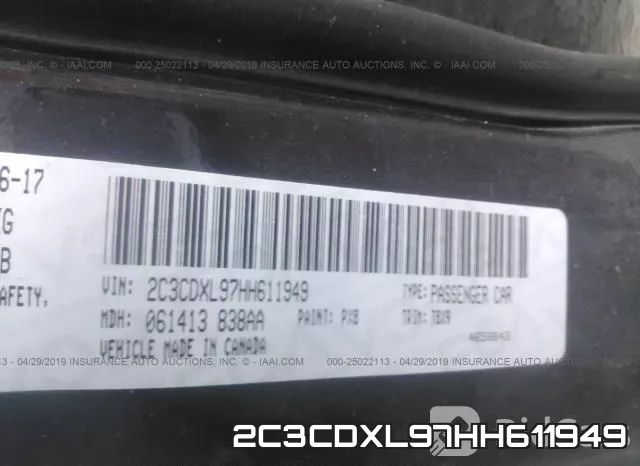 2C3CDXL97HH611949 фото 10