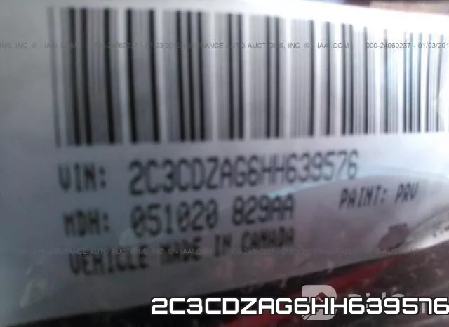 2C3CDZAG6HH639576 фото 10