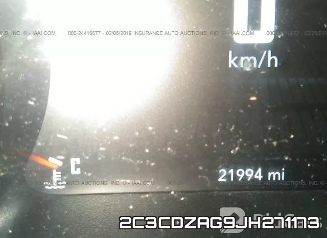 2C3CDZAG9JH271173 фото 8