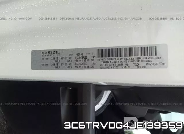 3C6TRVDG4JE139359 фото 10