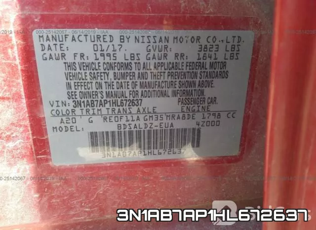3N1AB7AP1HL672637 фото 10