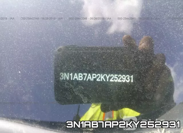 3N1AB7AP2KY252931 фото 10
