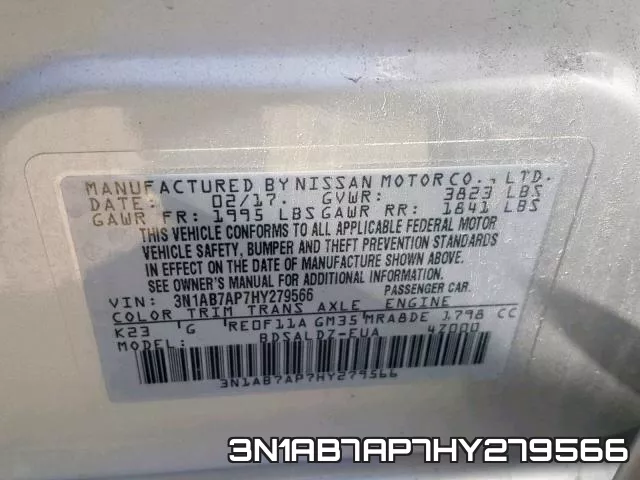 3N1AB7AP7HY279566 фото 2