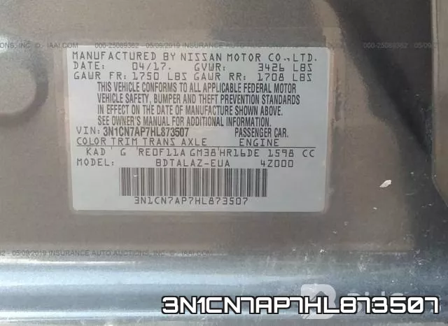 3N1CN7AP7HL873507 фото 10