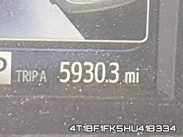 4T1BF1FK5HU418334 фото 9
