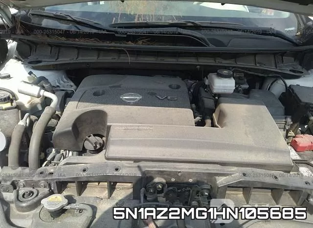 5N1AZ2MG1HN105685 фото 2