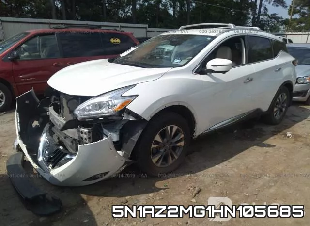5N1AZ2MG1HN105685 фото 3