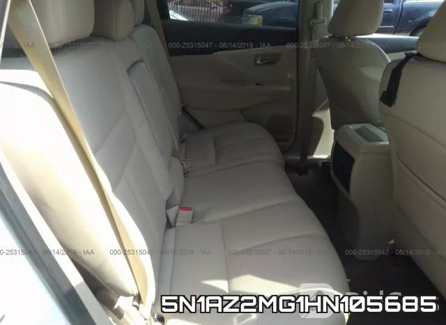 5N1AZ2MG1HN105685 фото 9