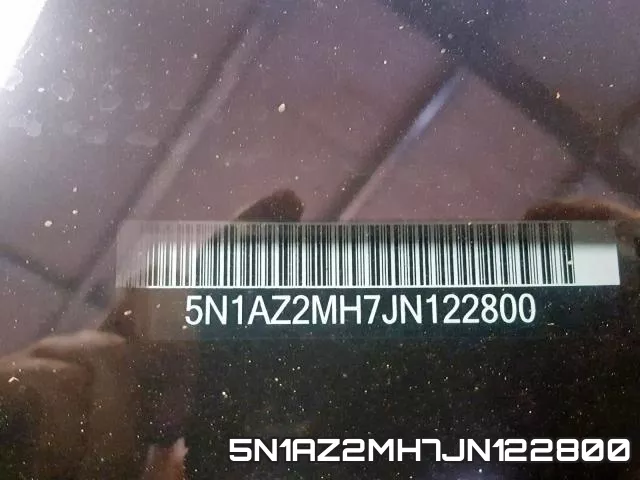 5N1AZ2MH7JN122800 фото 2